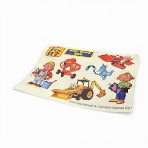 Bob The Builder Sticker Sheet (2001)‎